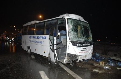 TEM'de buzlanma faciası 13