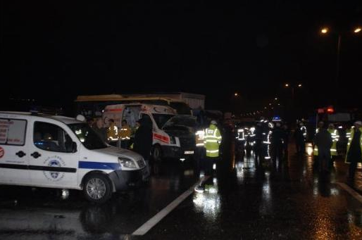 TEM'de buzlanma faciası 16