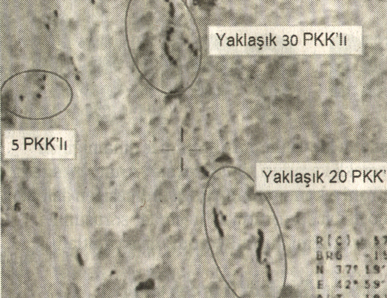 Gediktepe'ye saldıran PKK'lıların görüntüleri 4