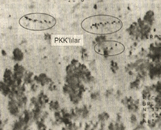 Gediktepe'ye saldıran PKK'lıların görüntüleri 5