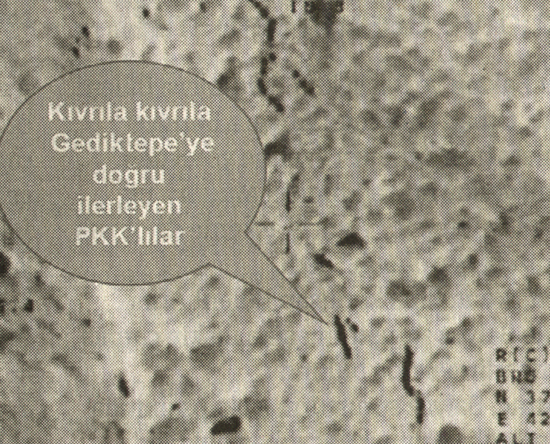 Gediktepe'ye saldıran PKK'lıların görüntüleri 9