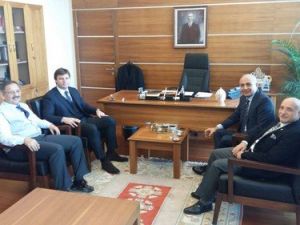 Kayserispor ESKİ Teknik Direktörü ve Menajerinden Özhaseki'ye Ziyaret