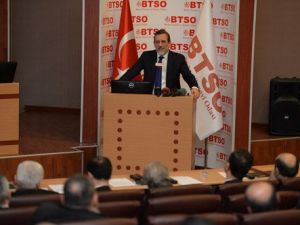 BTSO Meclis Toplantısında Geleceğe Dönük Projeler Konuşuldu