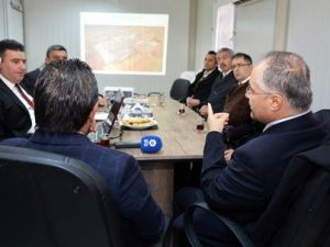 Prof. Dr. Gül ve Başkan Uludağ Yeni Yerleşke İçin Bir Araya Geldi