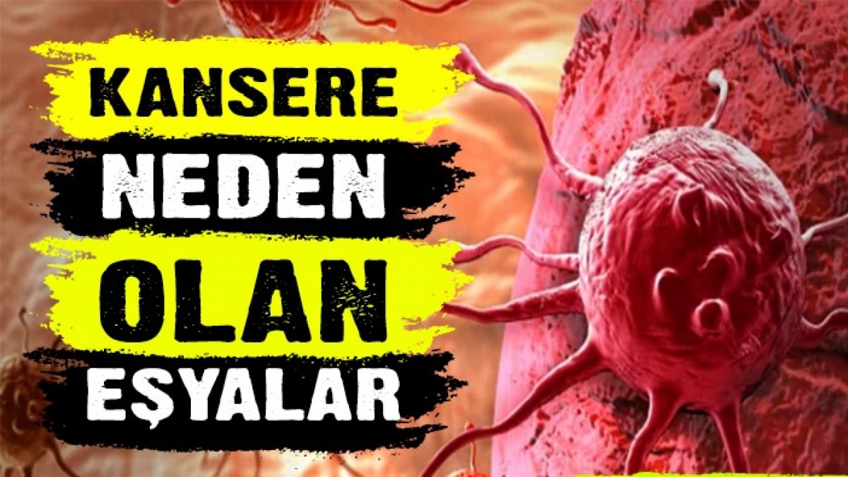 Evdeki bu eşyalara dikkat edin kansere neden oluyorlar