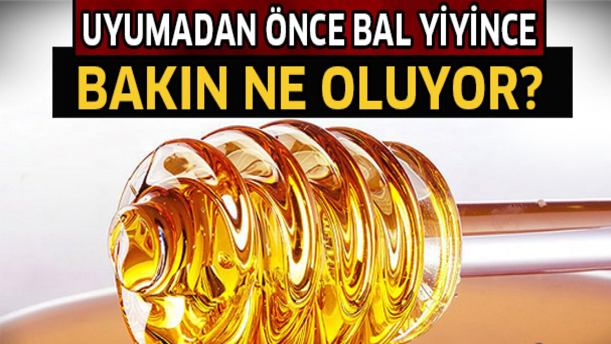 Yatmadan önce 1 çay kaşığı bal yerseniz o sorundan kurtulursunuz!