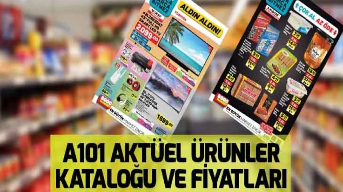 A101 indirimli ürünler listesi belli oldu - 8 ekim kataloğunda yer alan ürünler