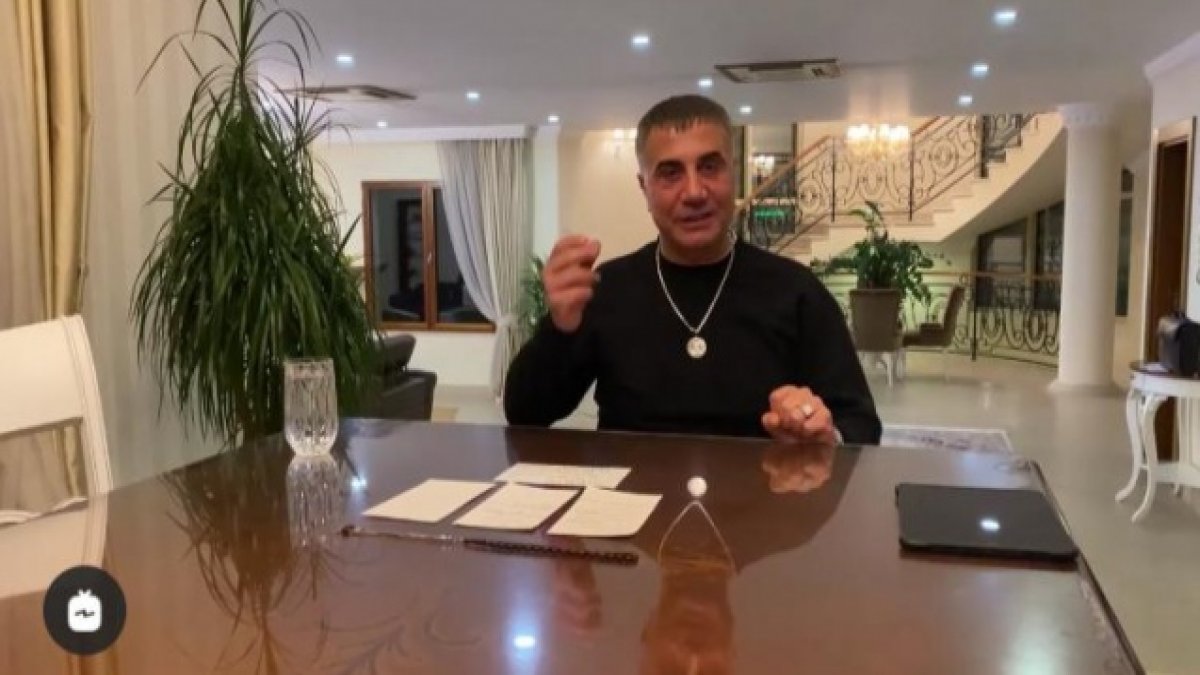 Sedat Peker Üniversitede konferans verecek resmen kendisi duyurdu