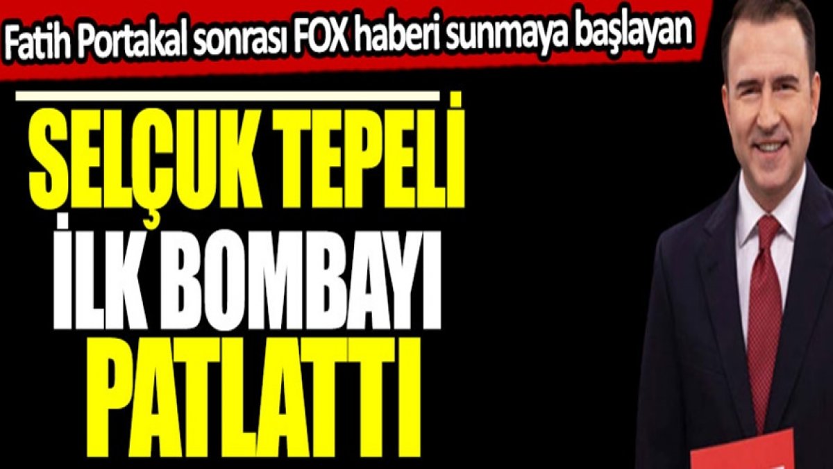 FOX TV'de Selçuk Tepeli şoku izleyenler böylesini beklemiyordu herkes çok şaşkın