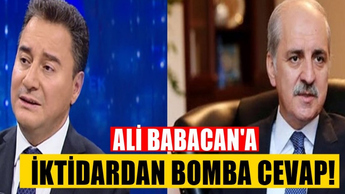 Ali Babacan ve AK PARTİ arasında gerilim çıktı! Babacan'a büyük tepki
