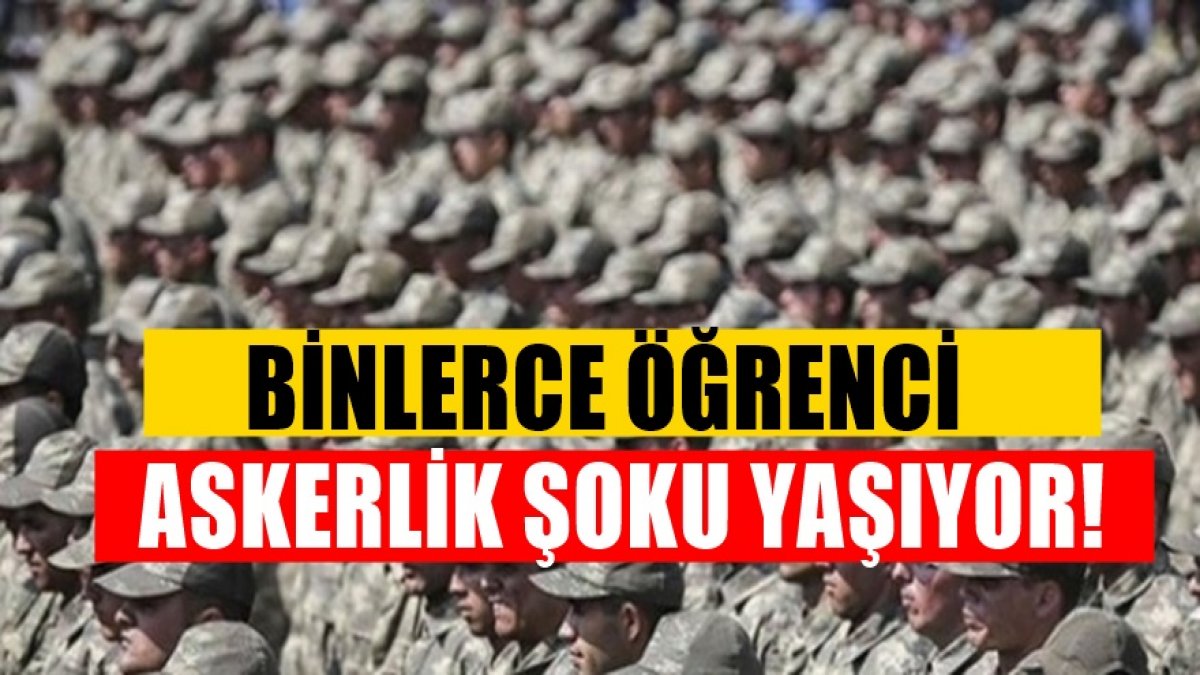 Bedelli Askerlik nedeniyle yüzbinlerce genç kaçak durumuna düşürüldü büyük isyan...