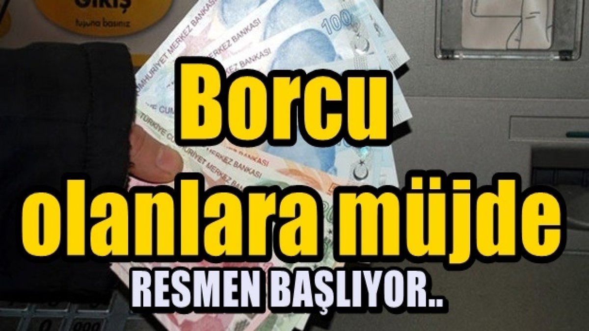 Kredi borcu olanları sevindiren düzenleme tam 1 yıl ertelemesiz ve...