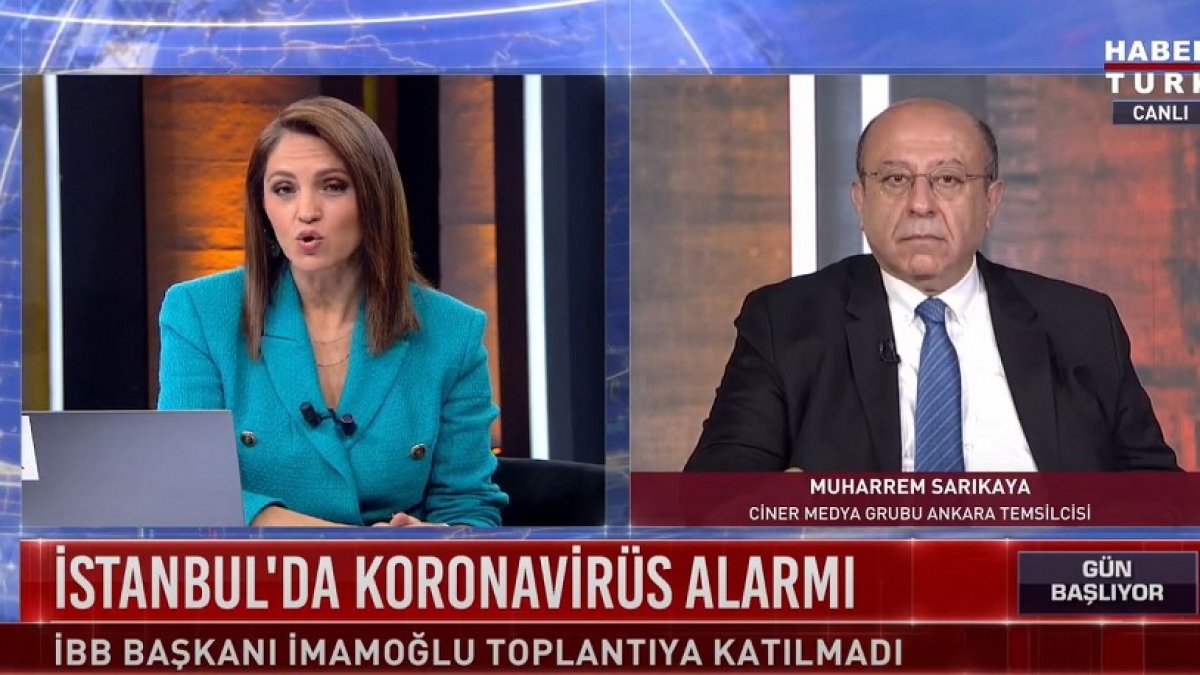 Habertürk canlı yayınında Ekrem İmamoğlu rezaleti