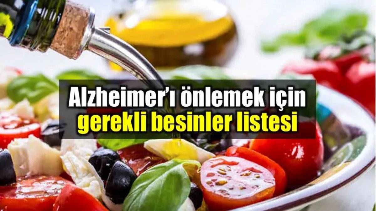 Alzheimer hastalığını durduran yiyecek