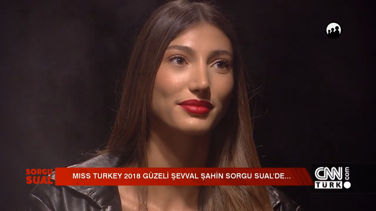 Şevval Şahin canlı yayından kaçtı