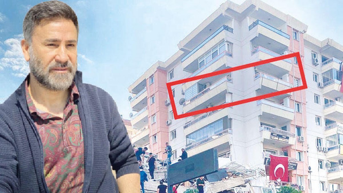 İzmir depreminde İzzet Yıldızhan büyük tehlike atlattı ve o anları anlattı..
