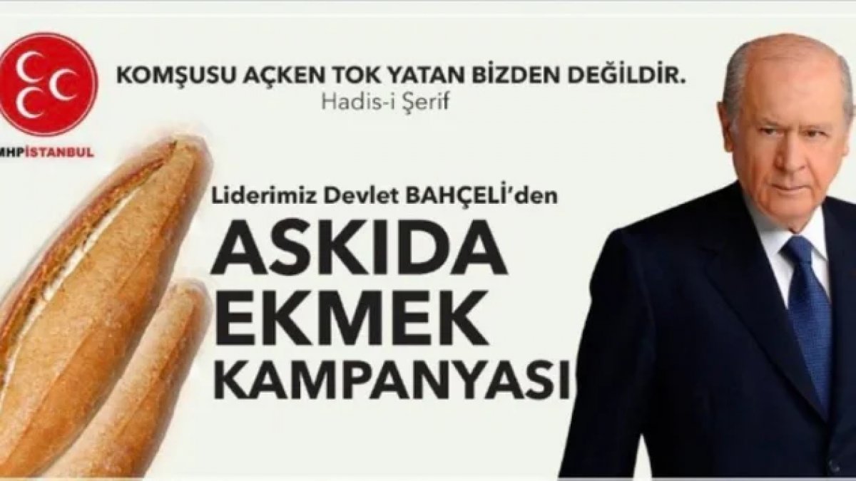 MHP'li gazeteden Erdoğan'a bomba ekmek yanıtı geldi!