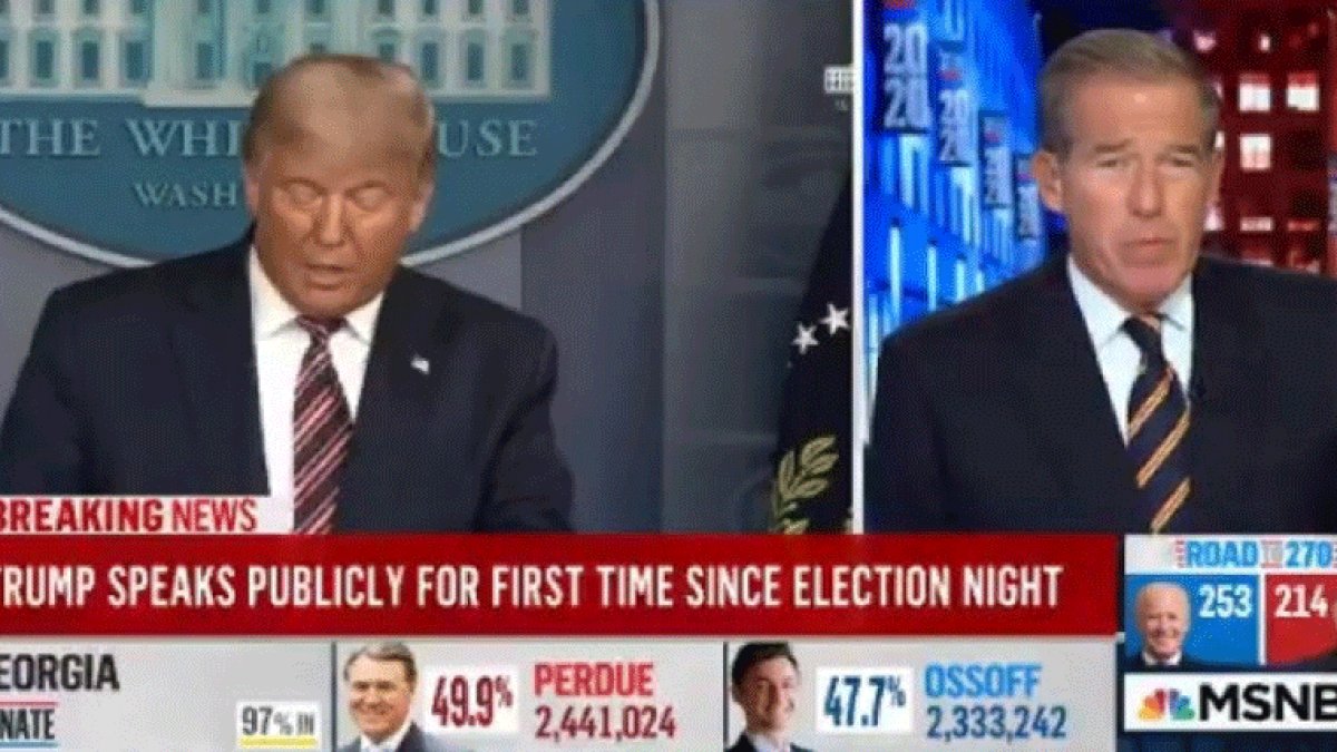 ABD Başkanı Trump hayatının şokunu yaşıyor bütün TV kanalları yayını durdurdu