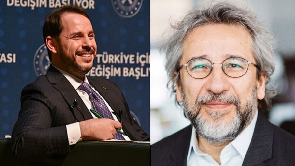 Firari Gazeteci Can Dündar'dan Berat Albayrak gitmesin paylaşımı