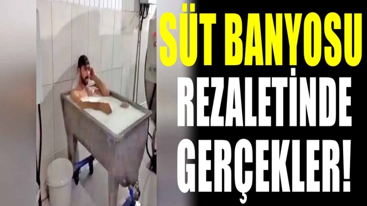 Süt banyosu rezaletinde gerçekler ortaya çıktı o firma bakın hangi markalara süt satmış!