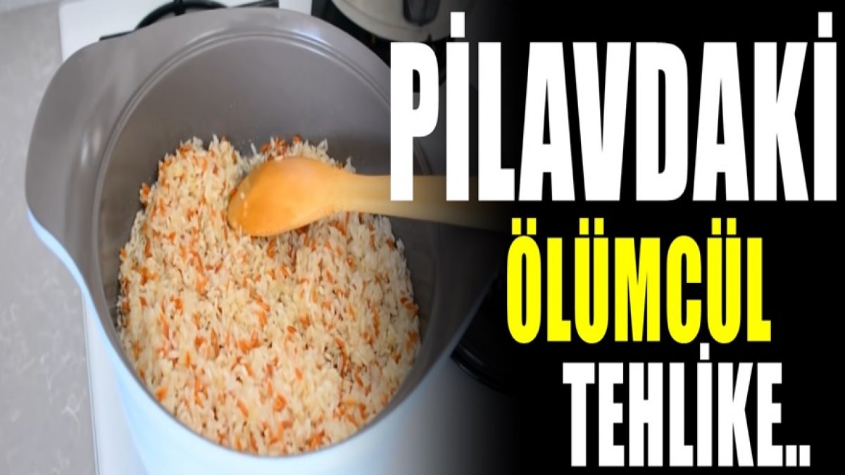 Dünden pişmiş pilavı yeniden ısıtırsanız bakın neye yol açıyormuş sakın ısıtmayın...
