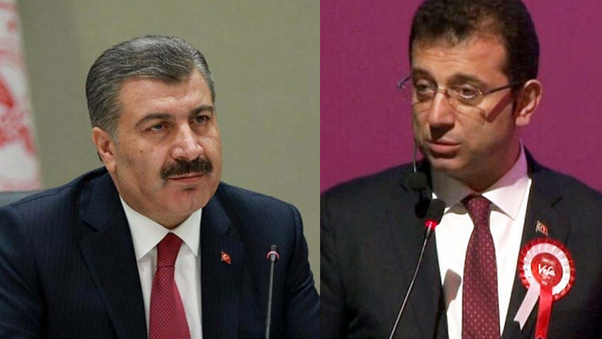Kovid-19 ölüm rakamlarının gerçeği yansıtmadığını söyleyen İmamoğlu’na Koca’dan telefon geldi