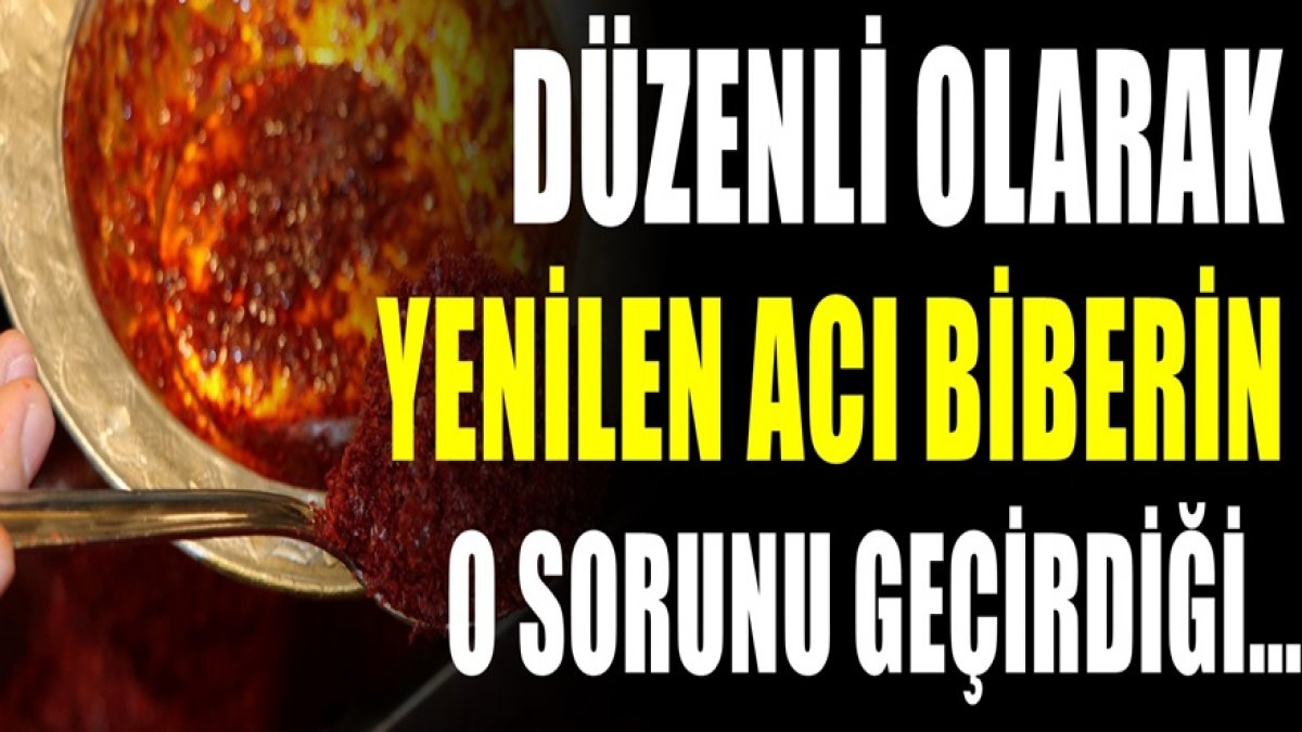 Uzmanlar ortaya çıkardı. Düzenli olarak acı biber yenildiğinde o hastalığı önlüyormuş.