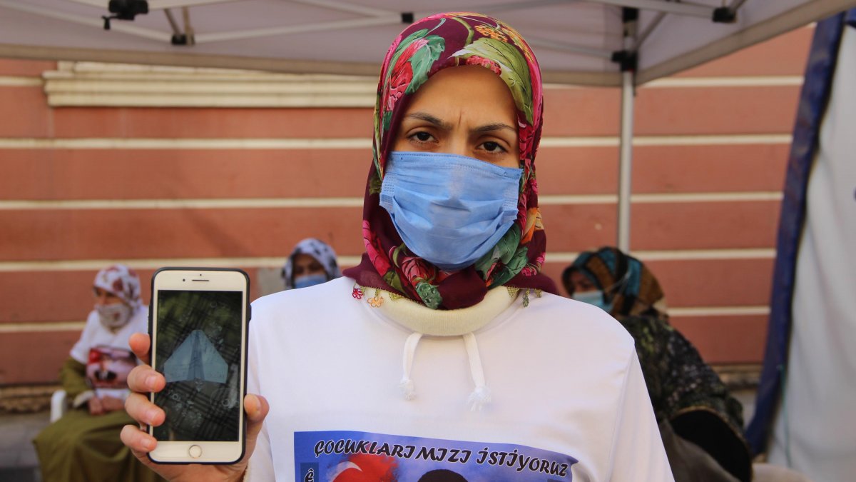 HDP önünde evlat nöbeti tutan aileye ‘size ölüm’ yazılı tehdit notu
