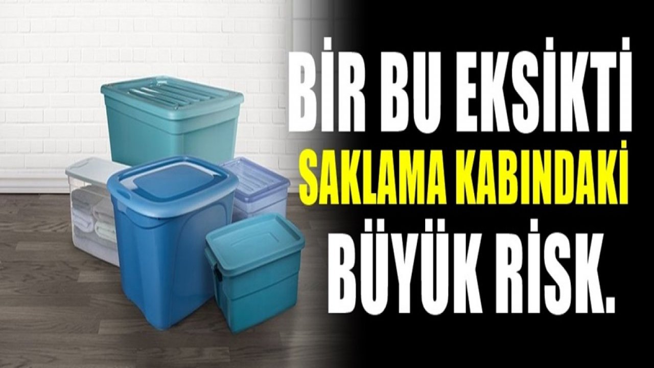Yiyeceklerinizi koyduğunuz saklama kaplarına dikkat edin. Böyleyse sakın kullanmayın sizi zehirleyip..