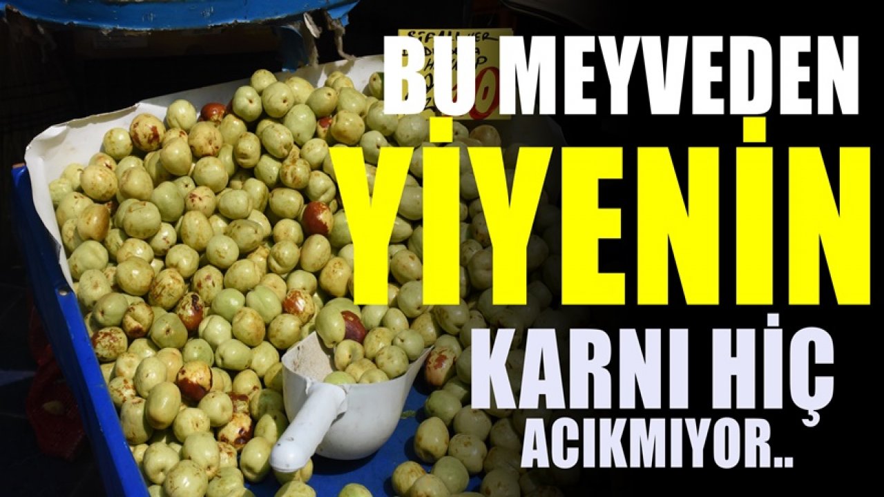 Bu meyve yenirse acıktırmıyor. Bir avuç yenildiğinde gün boyu tok tutuyor ve..