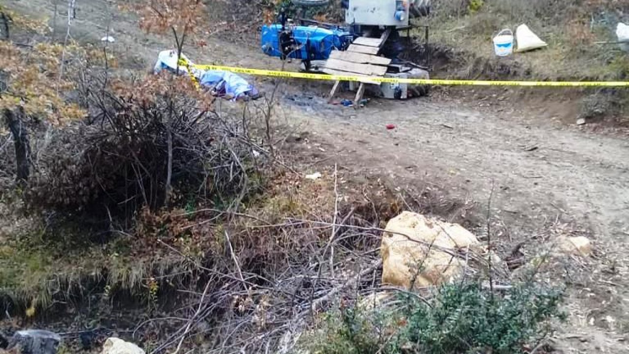 Sakarya Taraklı ilçesinde Mantar toplamaya gittiler. Traktör devrildi 2 kişi öldü 1 kişi yaralandı