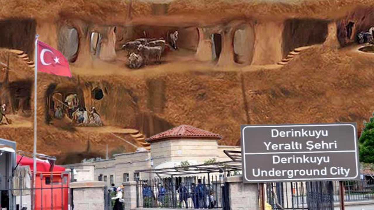 Tesadüfen keşfedilen Derinkuyu Yer Altı Şehri medeniyete ışık tutuyor, içerisinde bir şehirde olması gereken her şey var