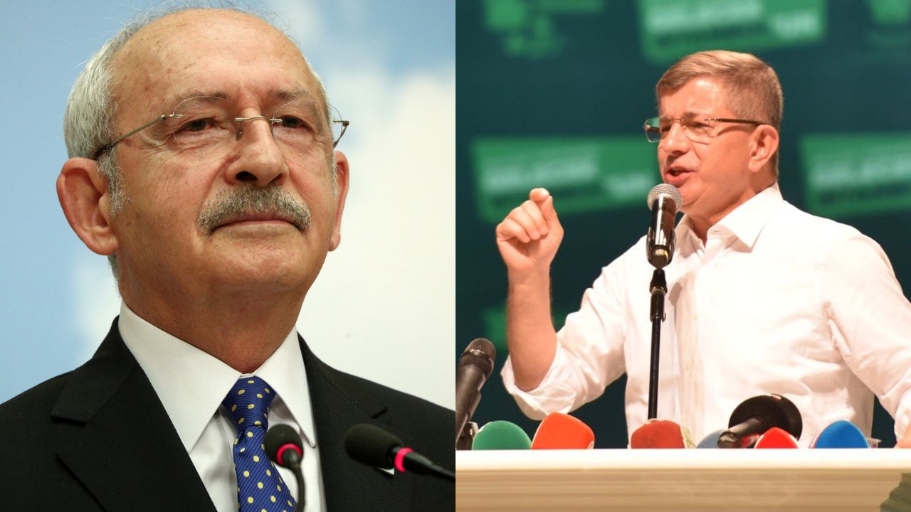 Kemal Kılıçdaroğlu ve Ahmet Davutoğlu basın toplantısı düzenledi ve Cumhur İttifakı'na sert sözler gecikmedi