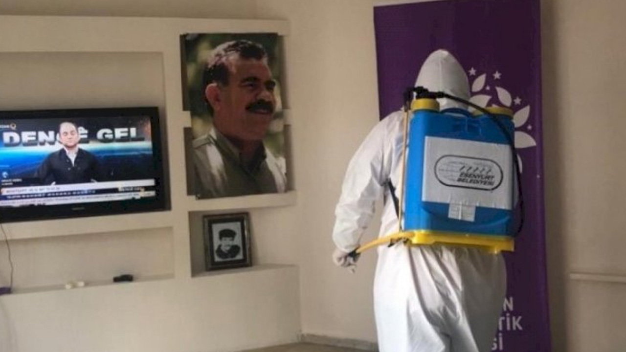 Esenyurt Belediyesi’nin virüs temizliği HDP ilçe teşkilatına baskına neden oldu