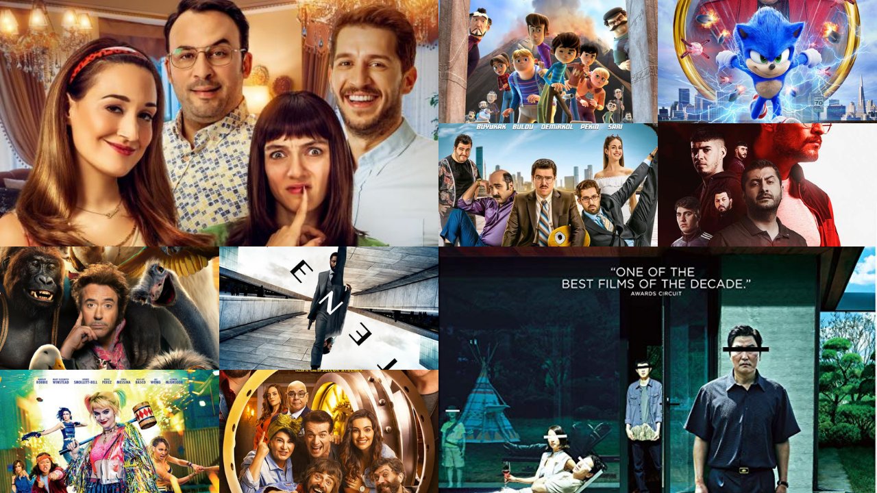 2020 yılında sinemada en fazla izlenen filmler açıklandı! İşte Türkiye'de en çok izlenenler
