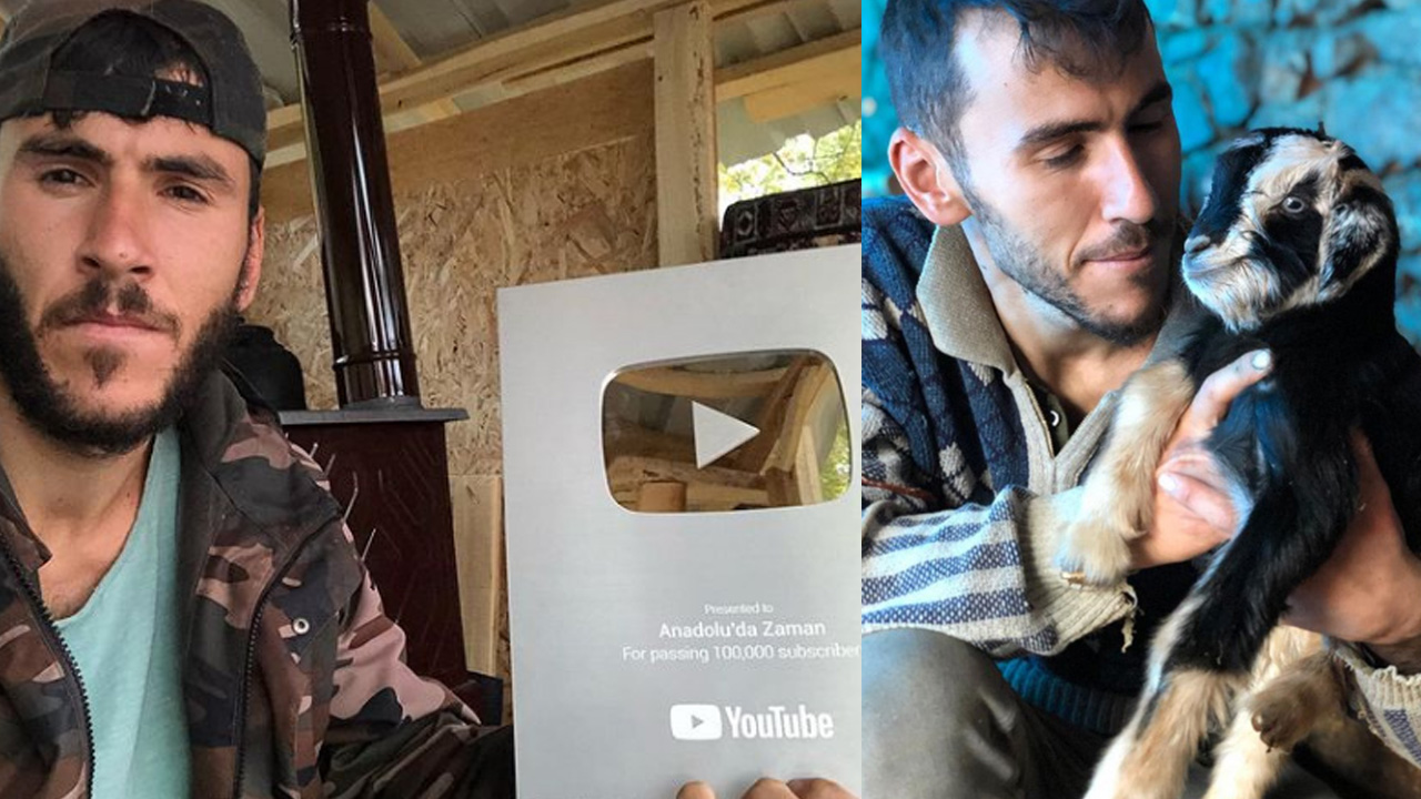 İstanbul’da işini bırakıp köyüne dönen çoban Youtuber oldu