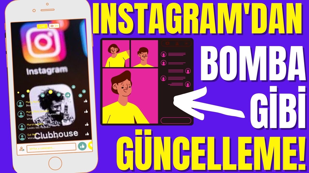 Instagram güncelleme yaparak Clubhouse'taki o özelliği platformuna ekledi