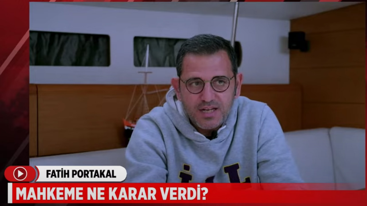 Fatih Portakal hakkında Cumhurbaşkanına hakaretten karar verildi