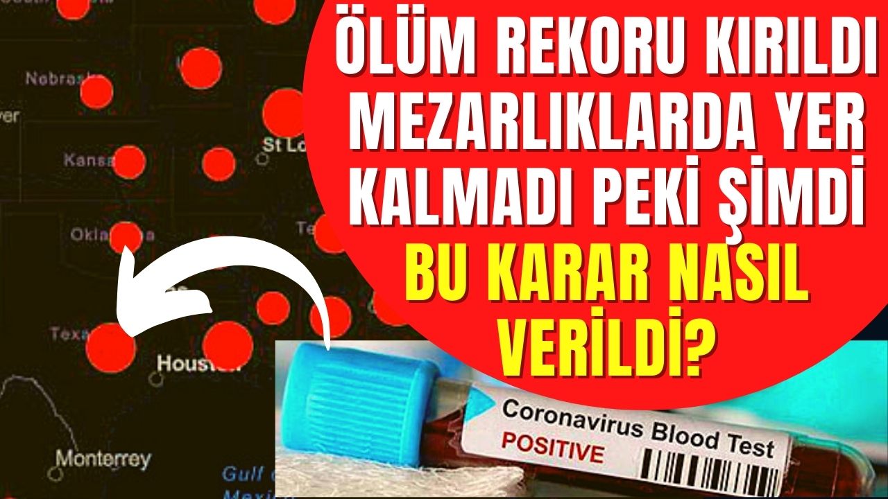 Virüsten ölenleri gömecek yer kalmamıştı, şimdi bölgede şok eden bir karar verildi! Virüse çare mi buldular?