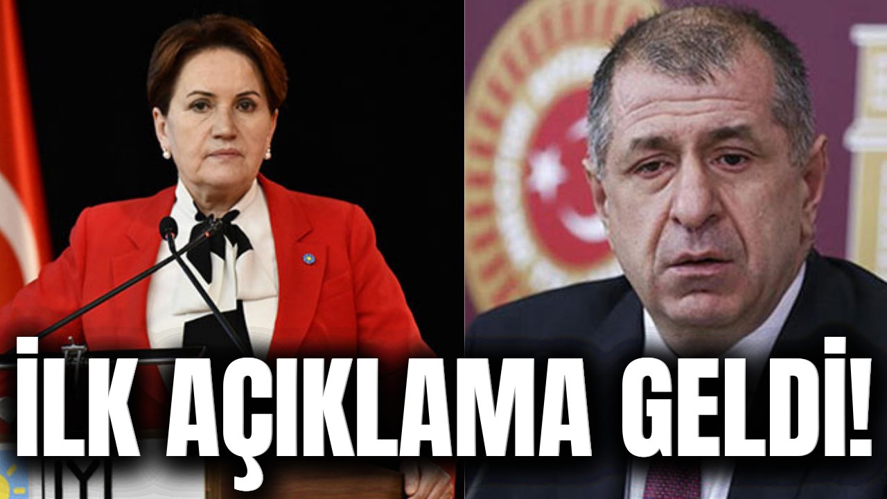 Özdağ'ın istifası sonrasında Meral Akşener'den flaş açıklama