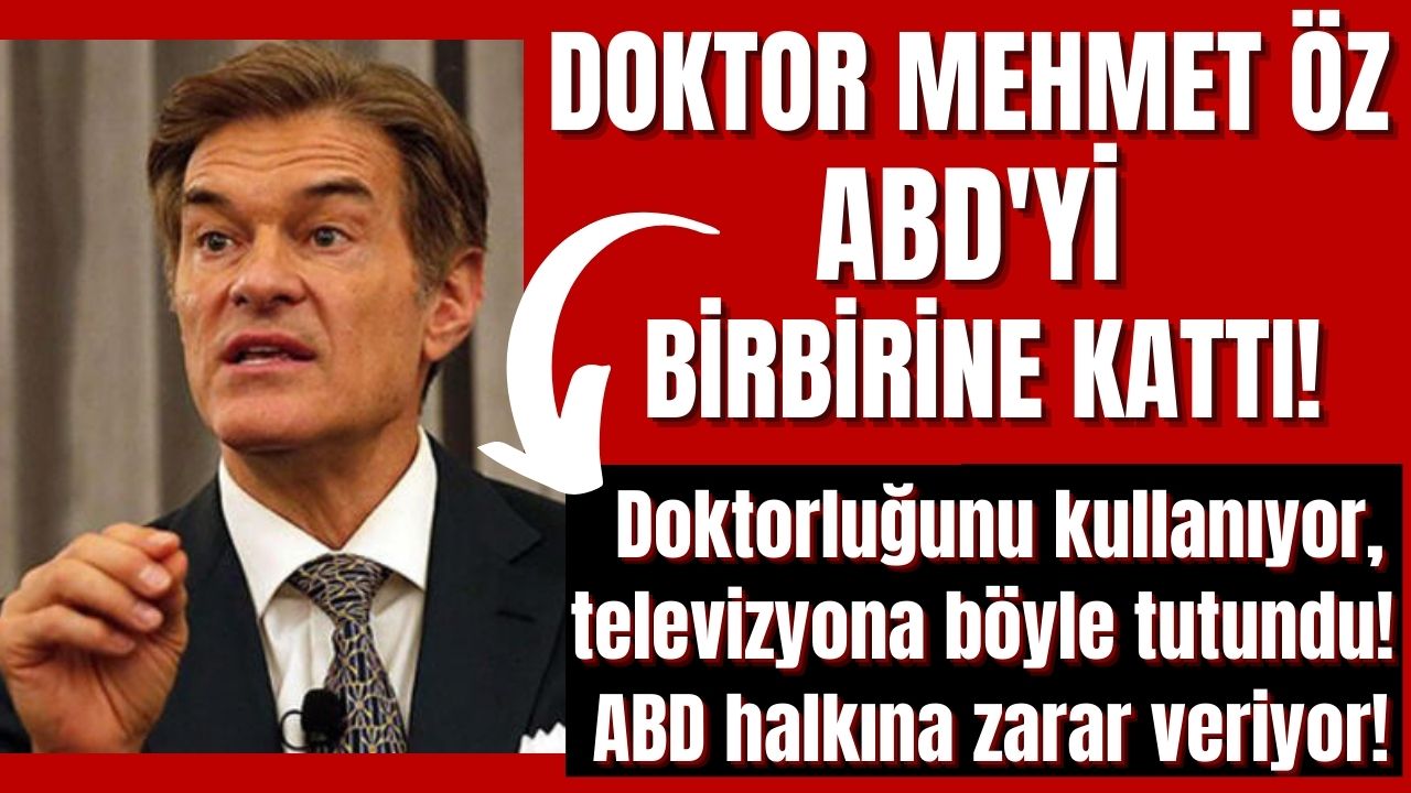 Efsane programı sunsun diye Mehmet Öz'ü çağırdılar ABD ayağa kalktı Türk doktor sosyal medyanın diline düştü