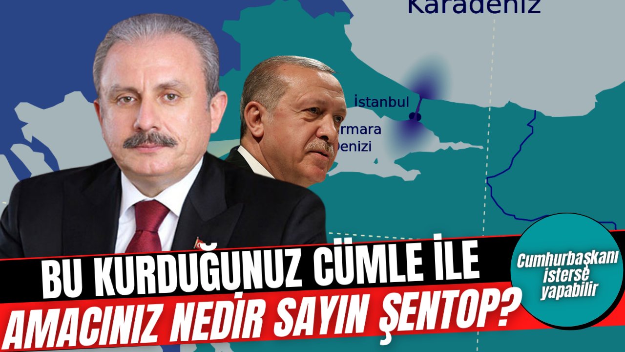 Mustafa Şentop'un açıklamaları herkesi derinden sarstı, tepkiler çığ gibi!