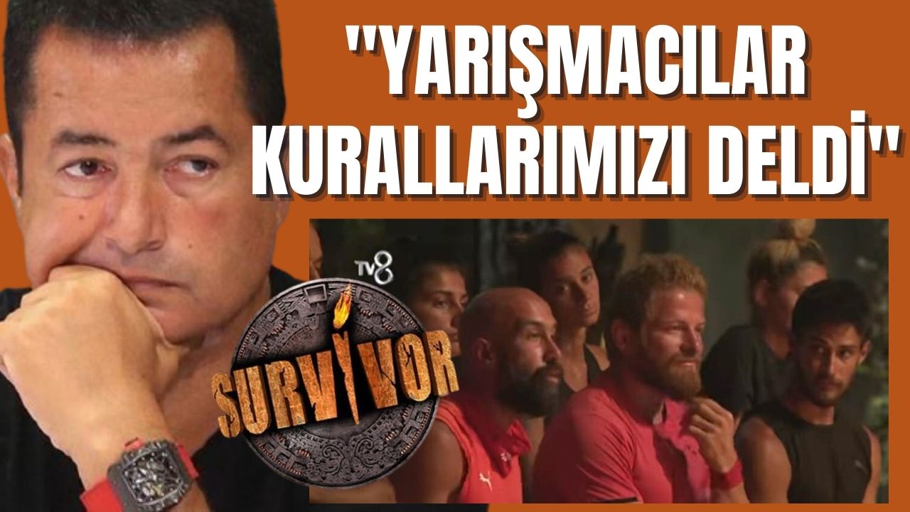 Survivor'ın en büyük kuralını hiçe sayan 5 yarışmacıya Acun Ilıcalı sert çıktı cezalarını kesti!