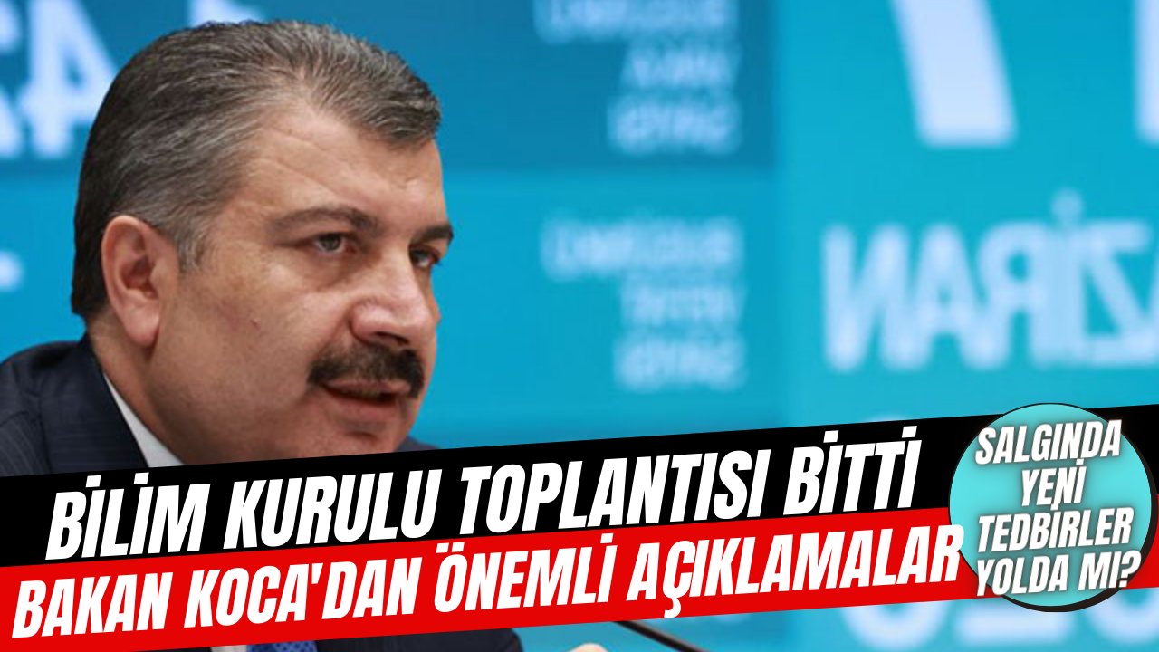 Fahrettin Koca'dan tedbirler konusunda kritik açıklama!