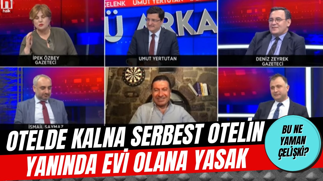 Otelde kalan denize giriyor otel müşterisi olmayan yasağa takılıyor