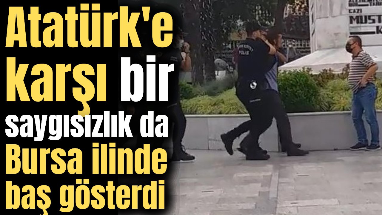 Bu ülkeye neler oluyor? Atatürk heykeline akıl almaz saldırı!