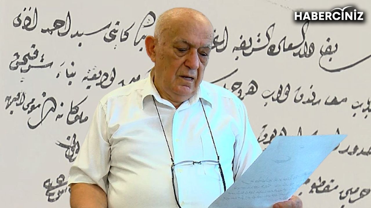 74 yaşında Osmanlıca öğrendi, hedefi doktora yapmak, Cengiz Erdoğan gençlere taş çıkartıyor!