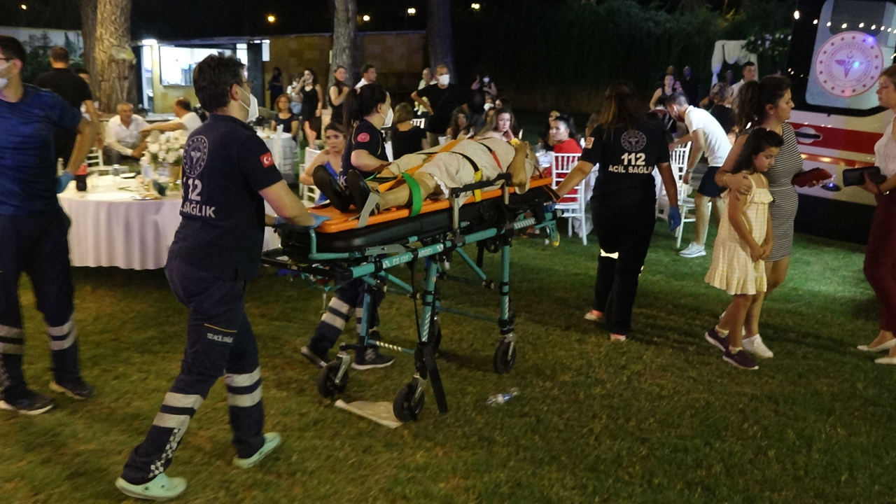 Antalya'da kır düğününde felaket yaşandı