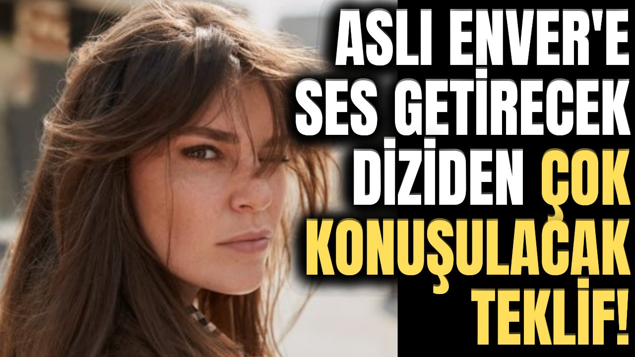 Gözler vereceği yanıtta! Ünlü oyuncu Aslı Enver'e ödüllü dizi için teklif