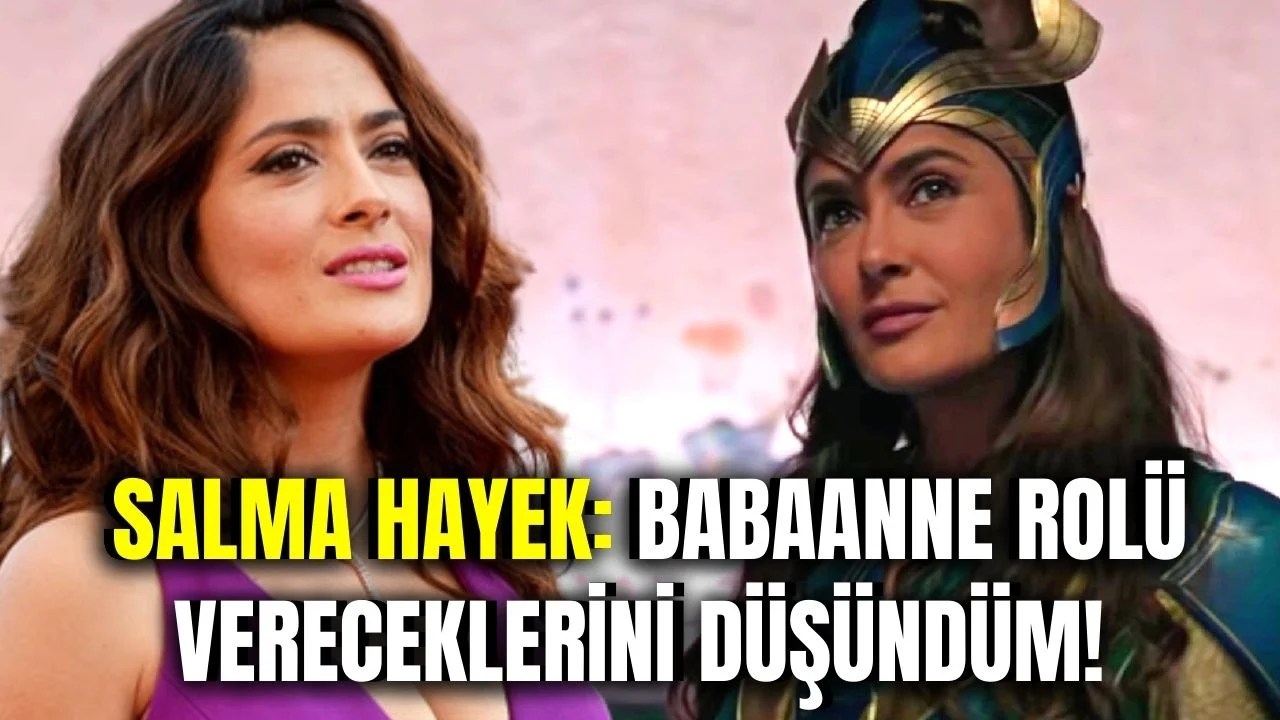 Salma Hayek, Marvel'ın Eternals filmi için kendisini aradıklarında bakın ne demiş!